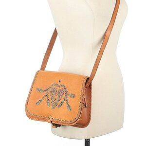 Vintage Leather crossbody bag